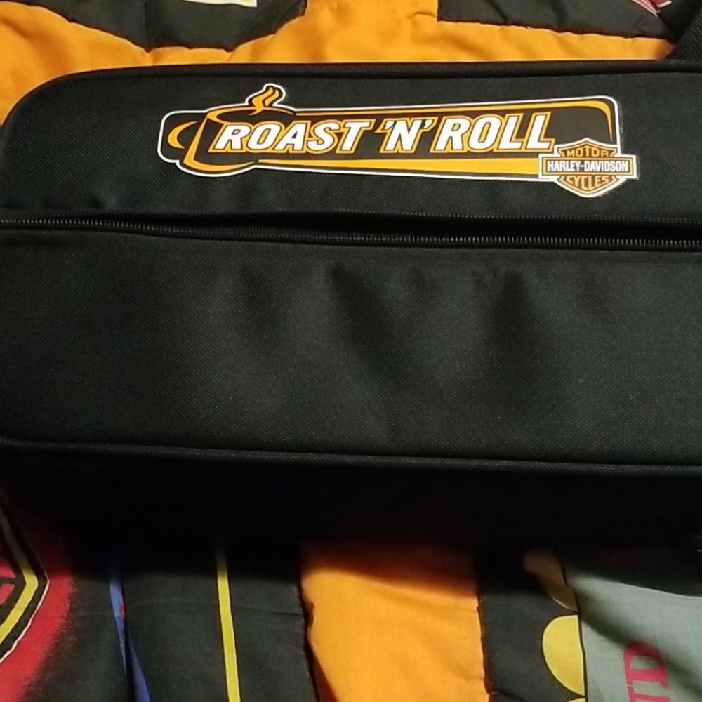 Coffee Harley Davidson riding kit